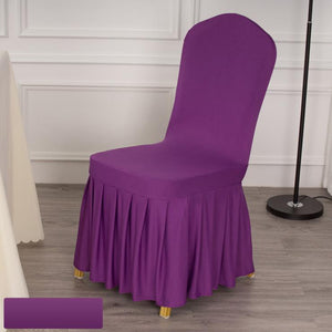 Long Skirt Chair Cover