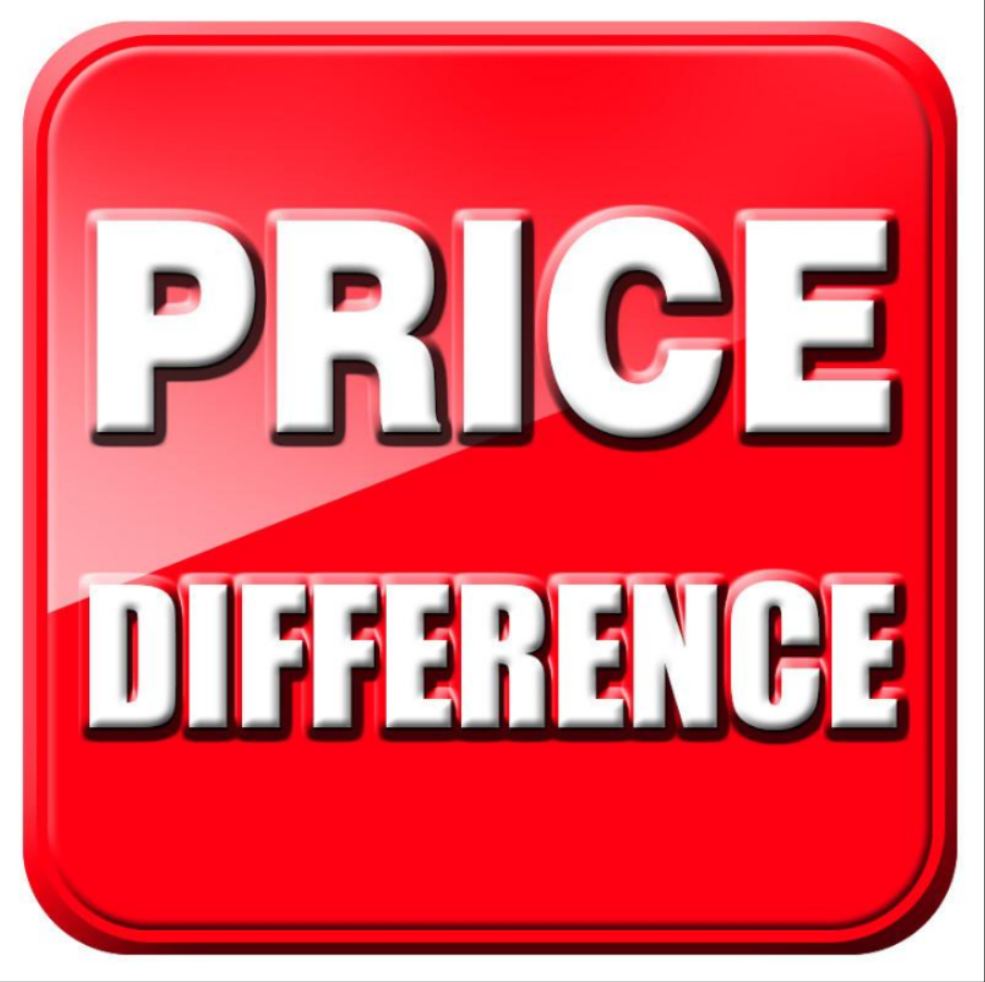 Price Difference - $40