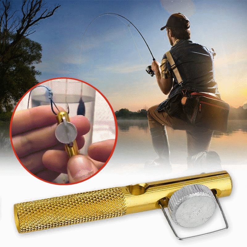 🎁New Year Hot Sale-50% OFF🐠Metal Fast Fishing Knot Tying Tool