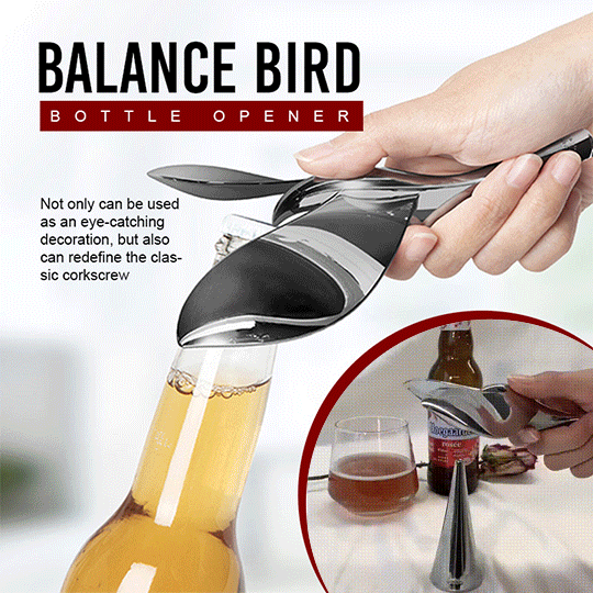 Balance Bird Bottle Opener