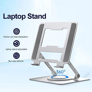 (🎄CHRISTMAS HOT SALE-30% OFF🎁)Laptop Stand Aluminum Alloy Rotating Bracket