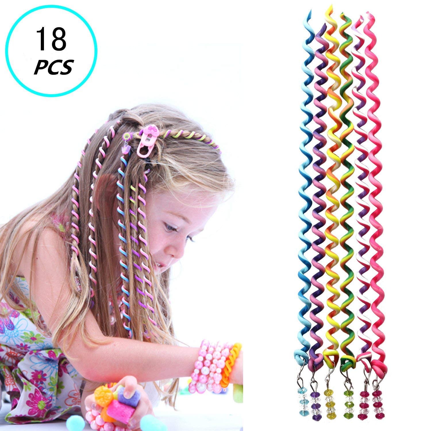 🎁Spring Cleaning Big Sale-50% OFF🎀18 Pcs Hair Styling Twister Clip for Girl
