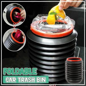 Foldable Car Trash Bin