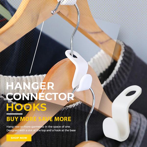 Clothes Hanger Connector Hooks(6 pcs)