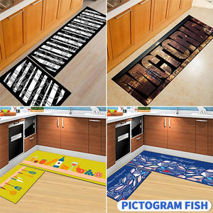Kitchen Printed Non-Slip Carpet ( 🎁Buy 1 Get 1 Free )