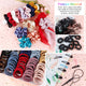 🎁Spring Cleaning Big Sale-50% OFF🎀748PCS Hair Accessories Scrunchies  Hair Elastics and Ties For Girls