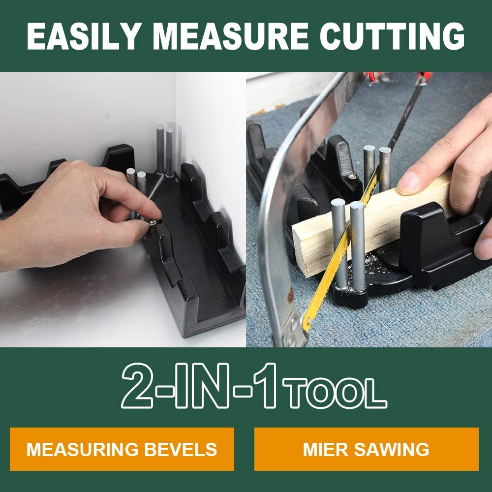 🔥Spring Hot Sale-30% OFF💥💥2-in-1 Mitre Measuring Cutting Tool
