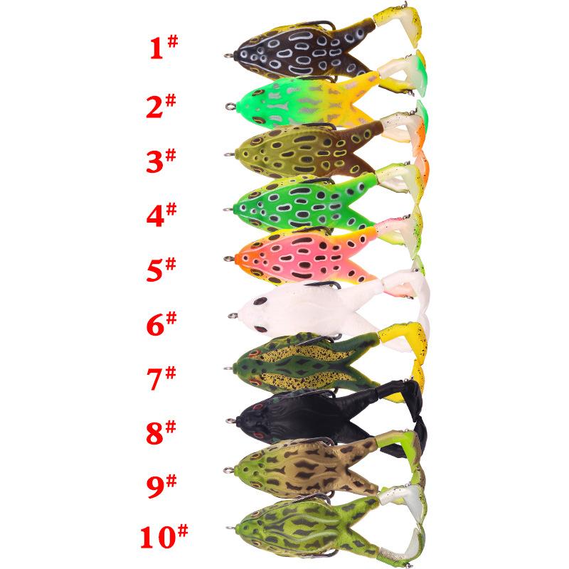 🎁New Year Hot Sale-50% OFF🐠Double Propeller Frog Soft Bait