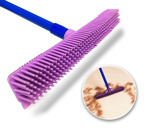 Pet Hair Rubber Broom