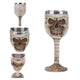 Skull Gothic Goblet Cocktail Glass